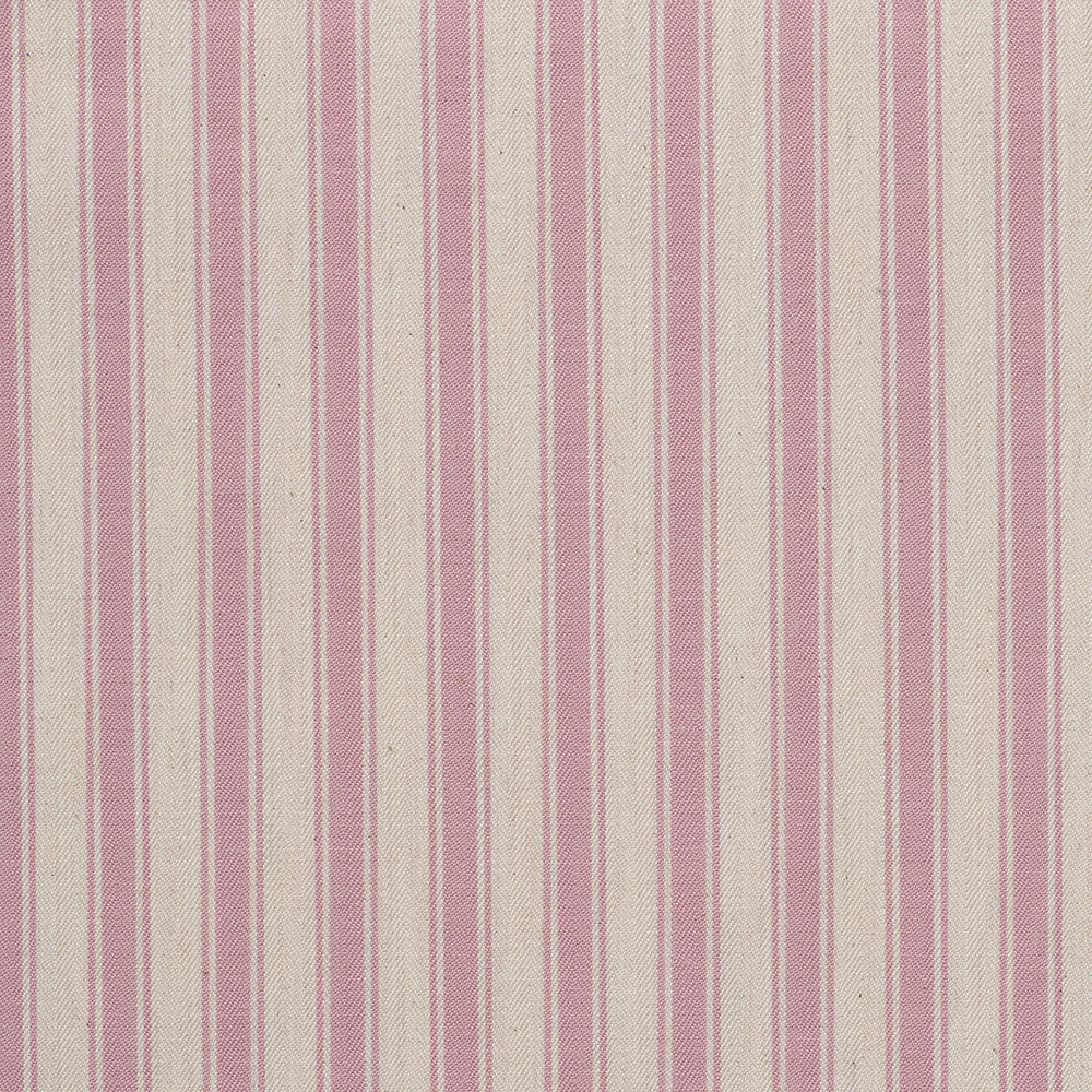 Curtain Tick Organic Cotton Pink