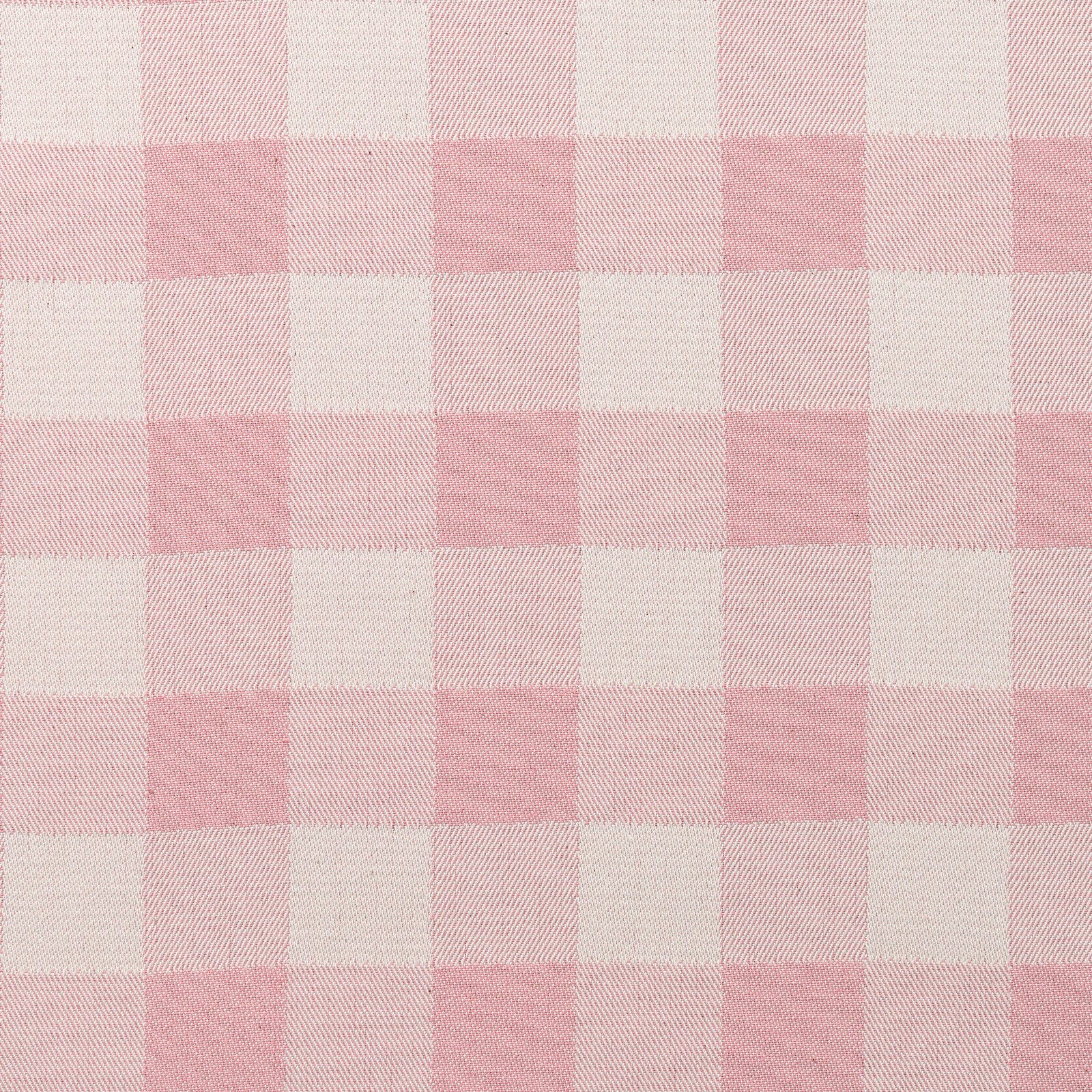 Woodhouse Check Cotton Fabric Rose