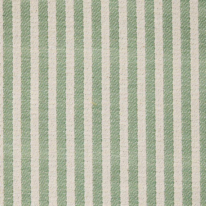 Harbour Stripe Cotton Fabric Olive