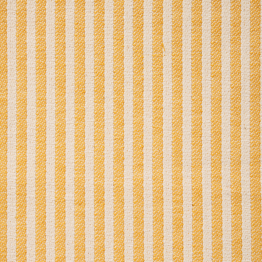 Curtain Harbour Stripe Cotton Mustard