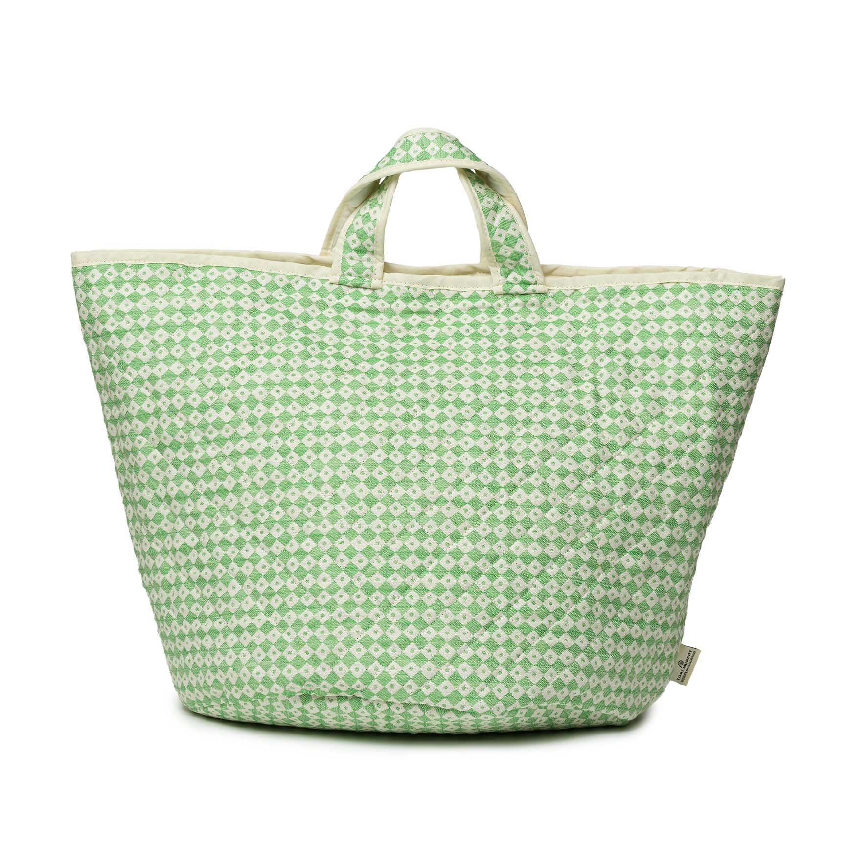 Chequerboard Storage Basket Spruce