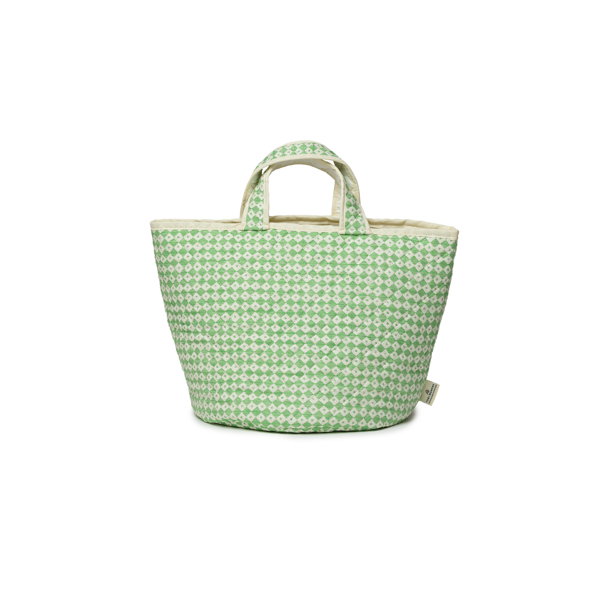 Chequerboard Storage Basket Spruce