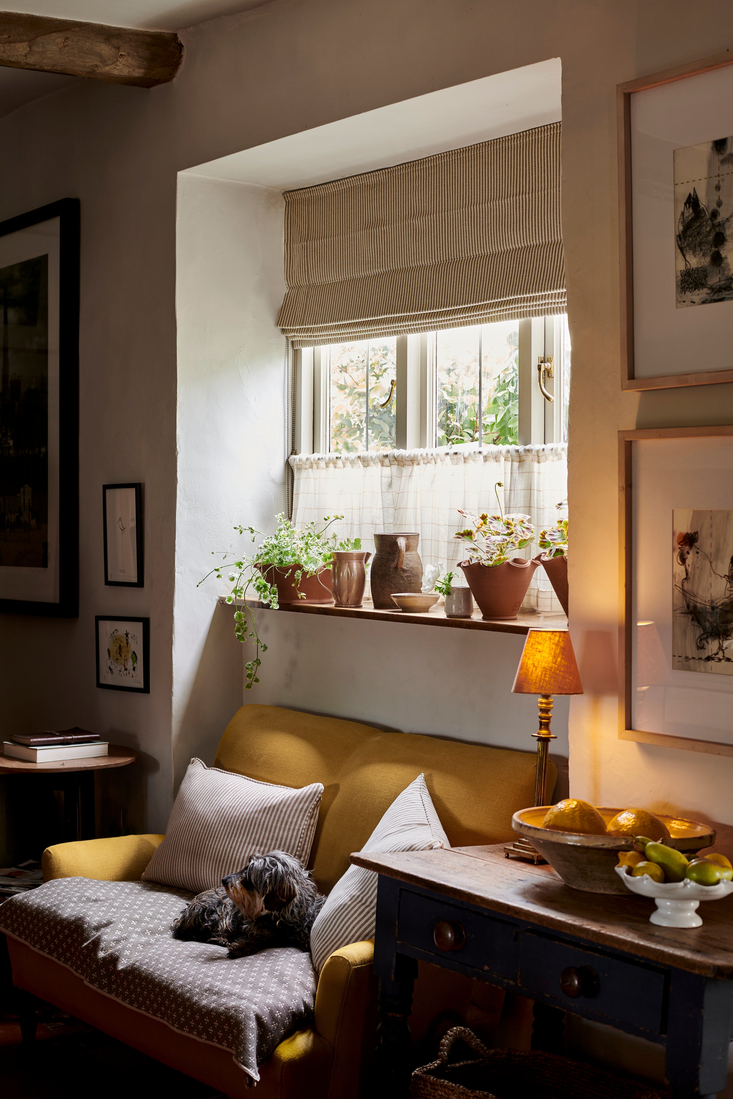 Linen Sand Candle Clip Shade 5.5"