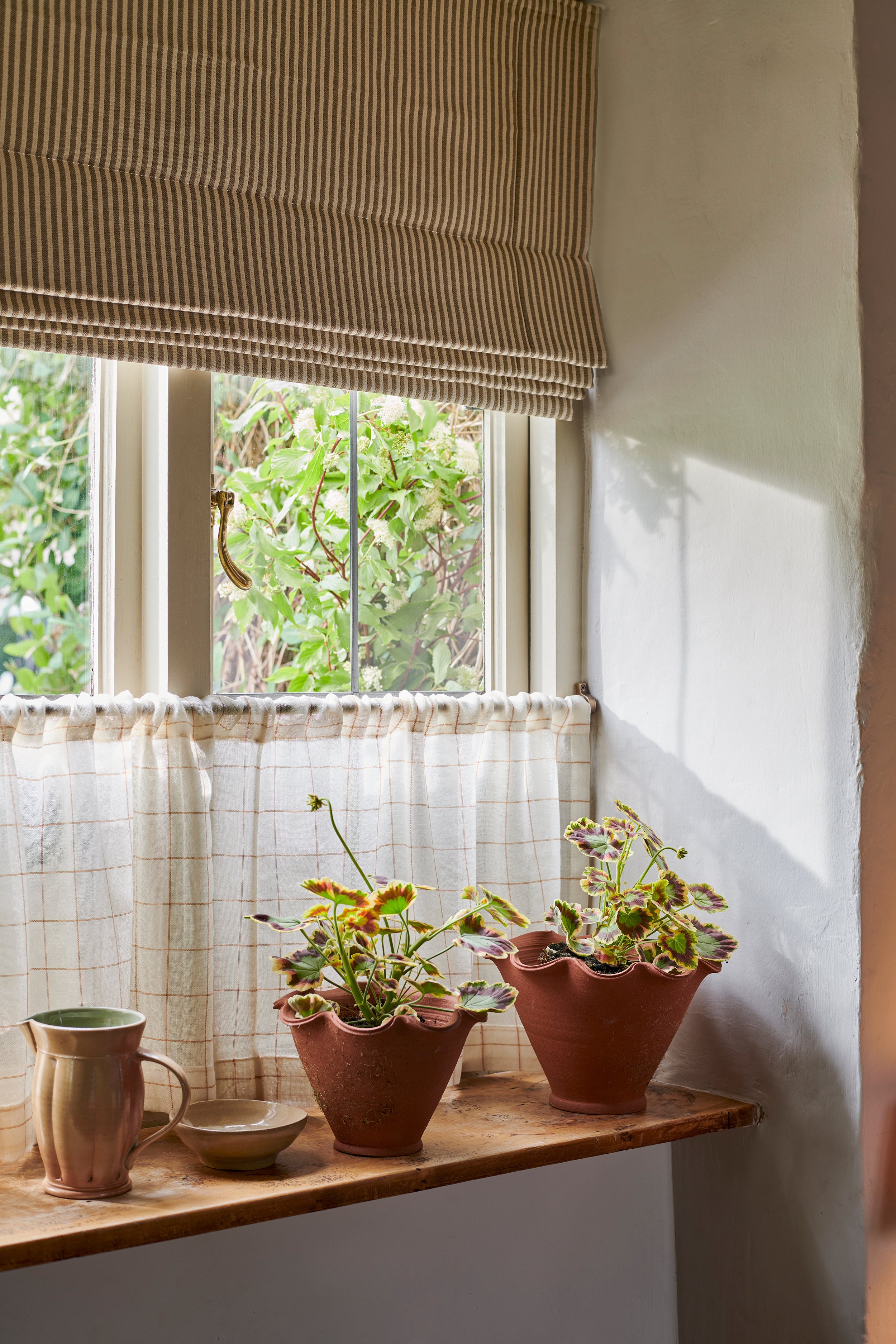 Blind Harbour Stripe Cotton Sage