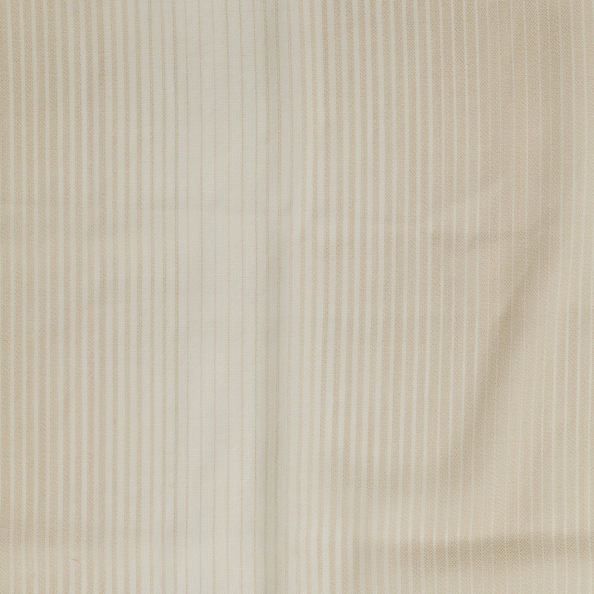 NEW Sheer Stripe Wool Fabric Natural