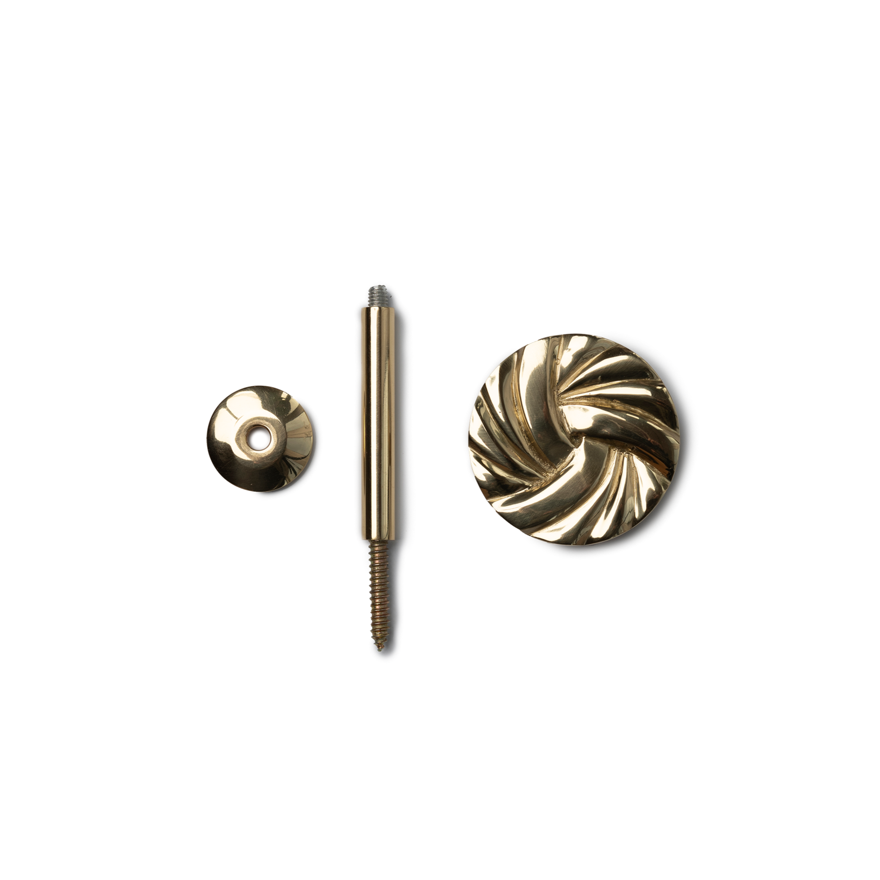 Brass Small Hold Back Rope Knot (Single)