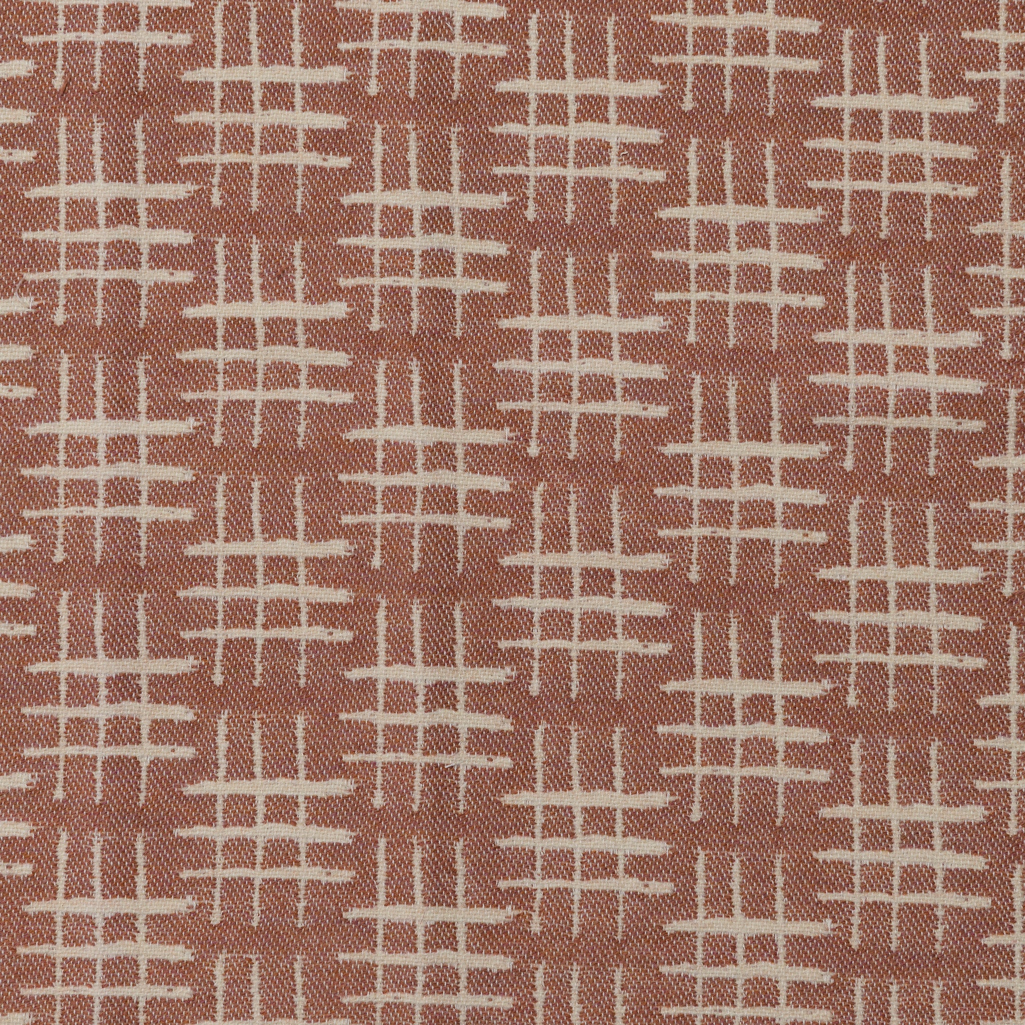 NEW Footstool Hat Trick Check Wool Blush