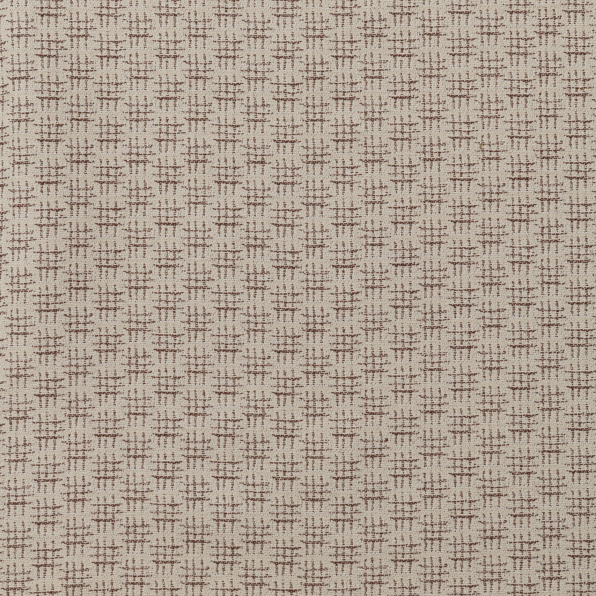 NEW Hat Trick Check Cotton Chestnut Sample