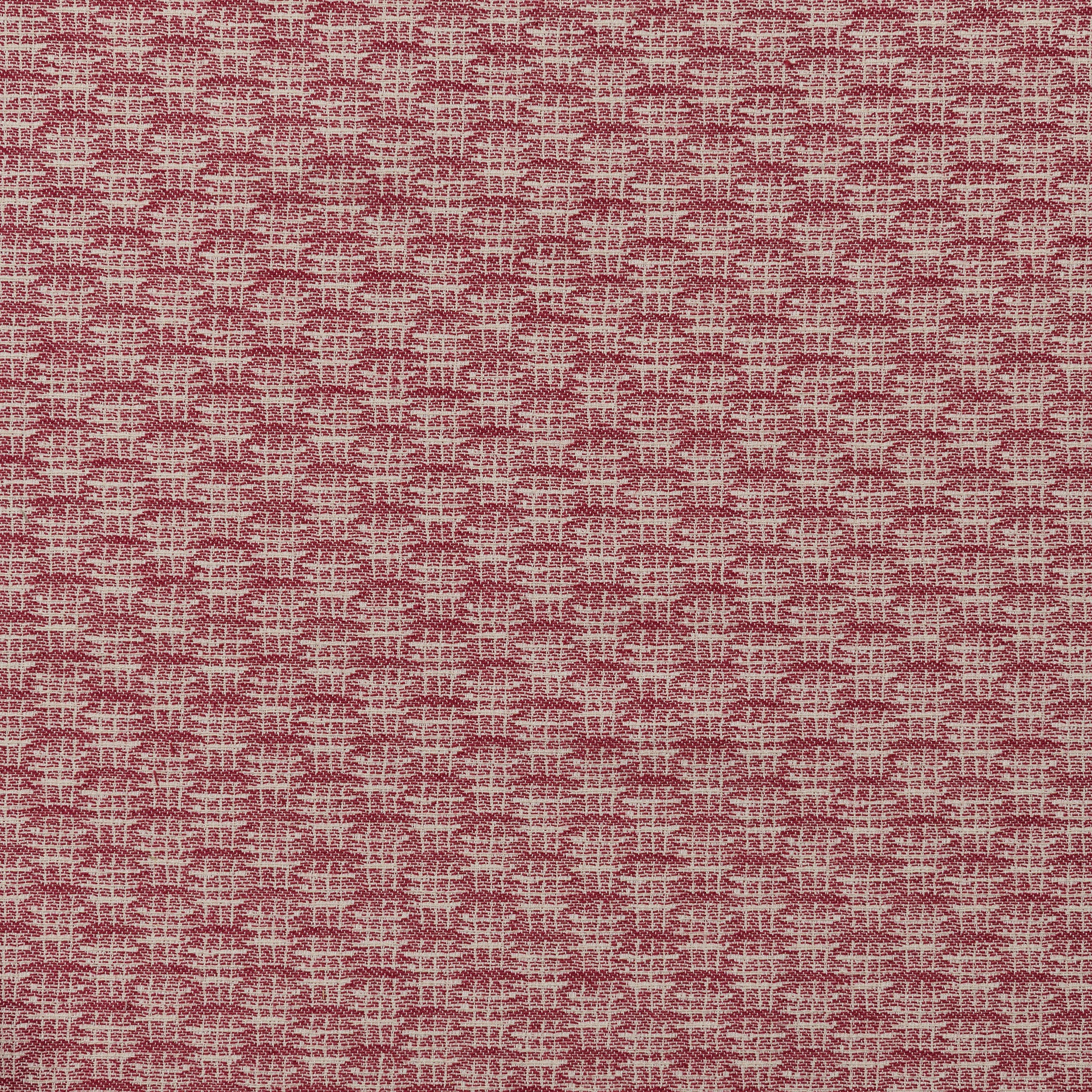 NEW Hat Trick Check Cotton Fabric Claret