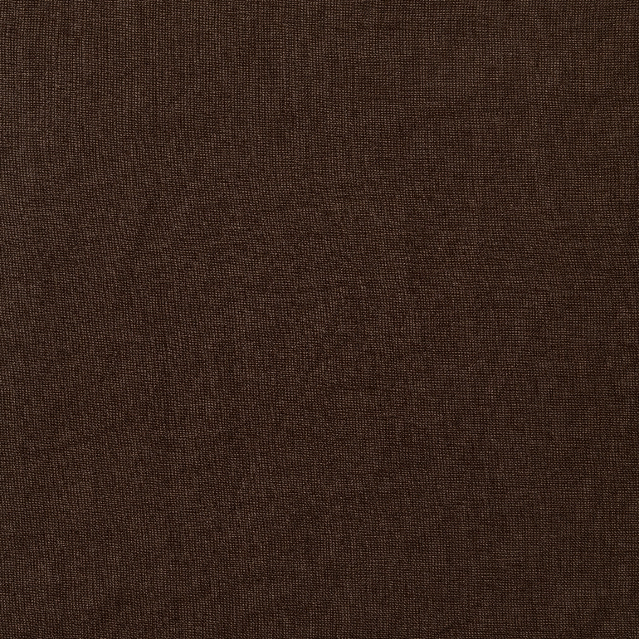 NEW Linen Fabric Chocolate Sample