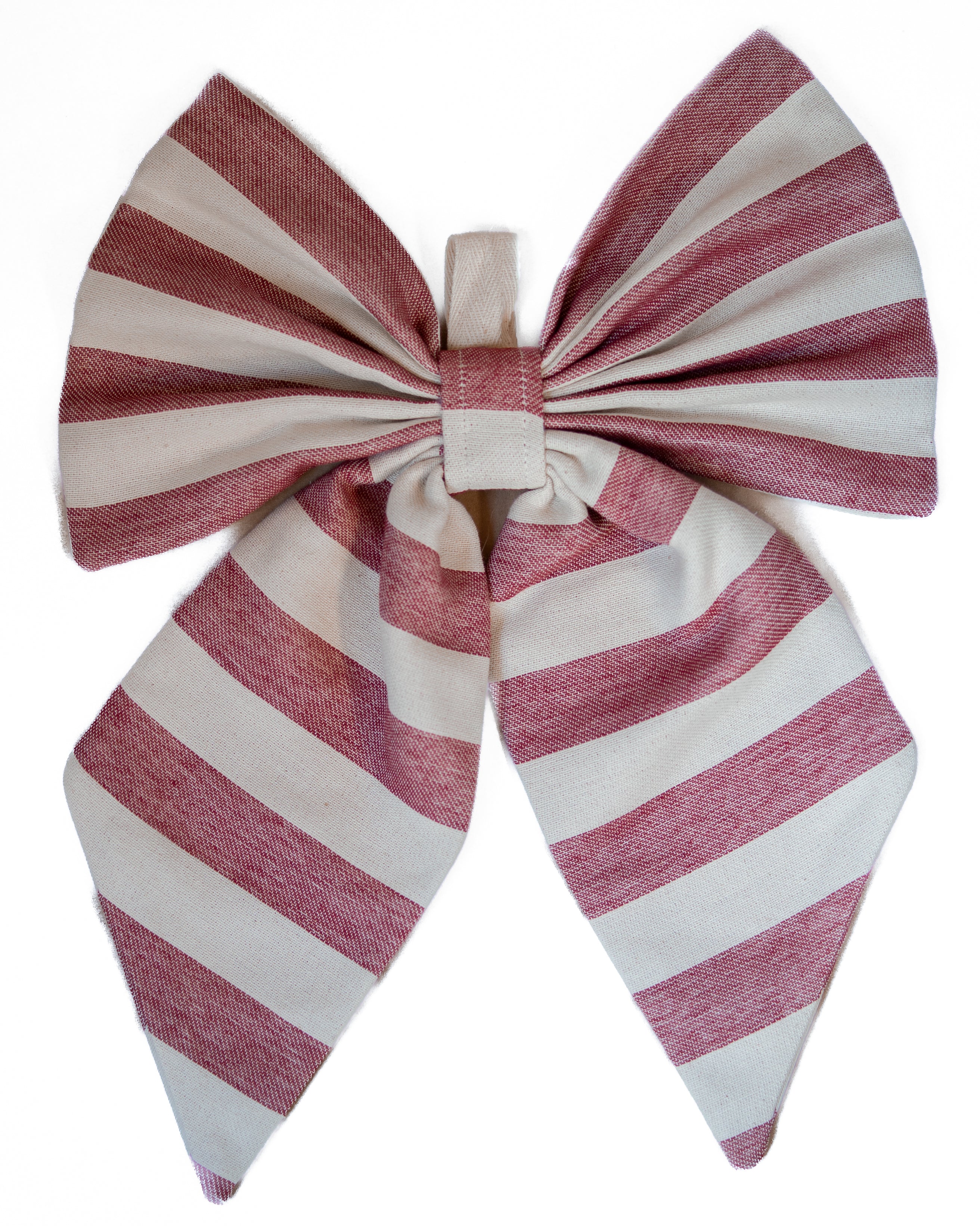 Fastnet Stripe Claret Bow