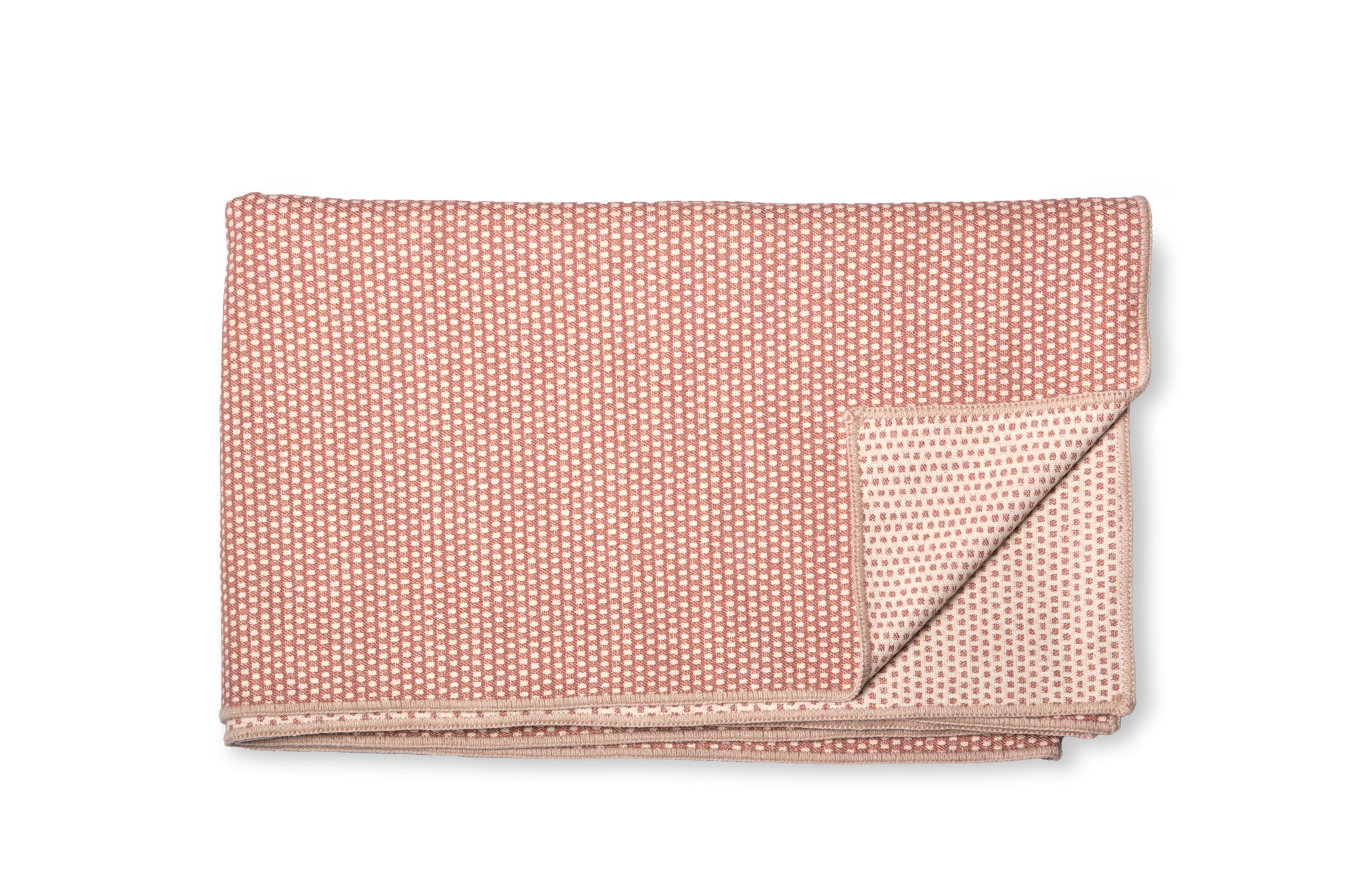 NEW Classic Clarendon Wool Throw Blush (Med 180cm x136cm)