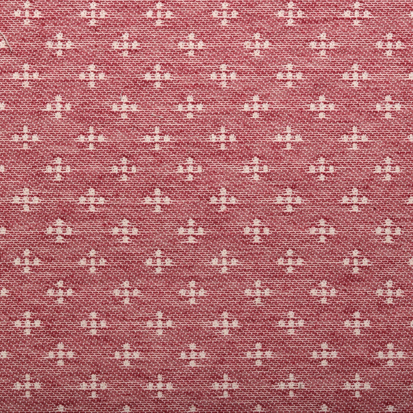 Ditsy Cotton Claret Roman Blind (Ex Shoot Piece)