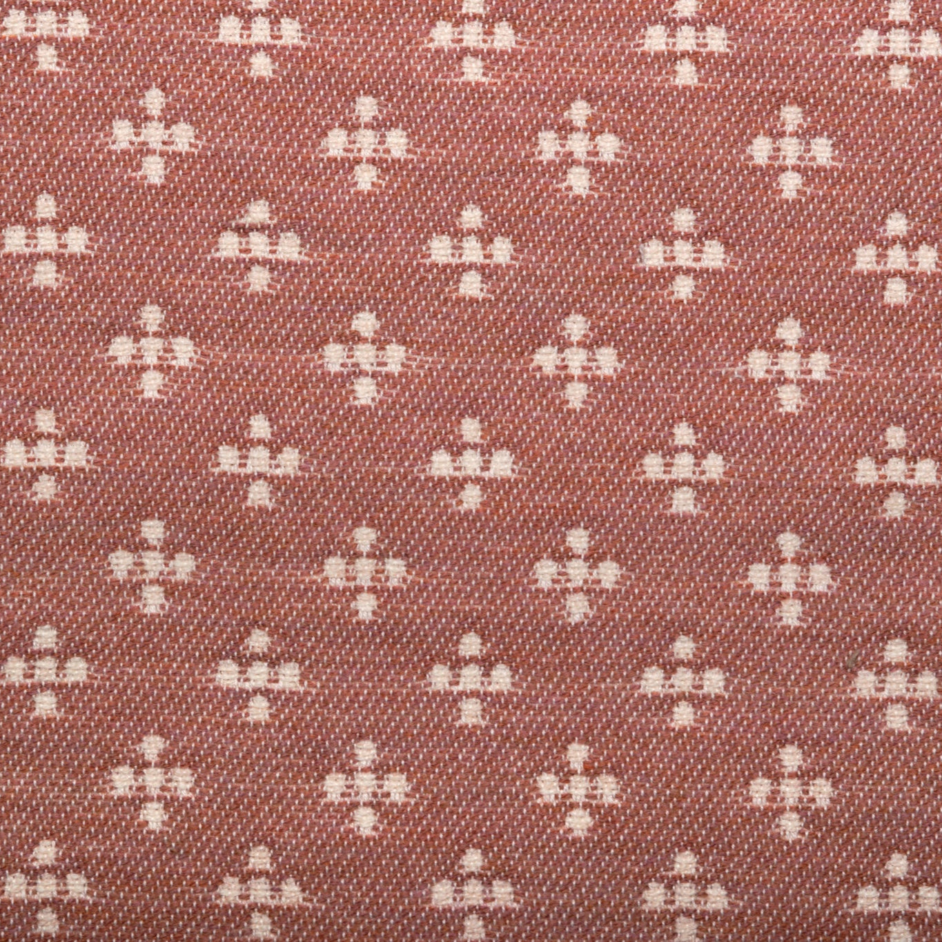 NEW Footstool Ditsy Five Wool Blush - Piped