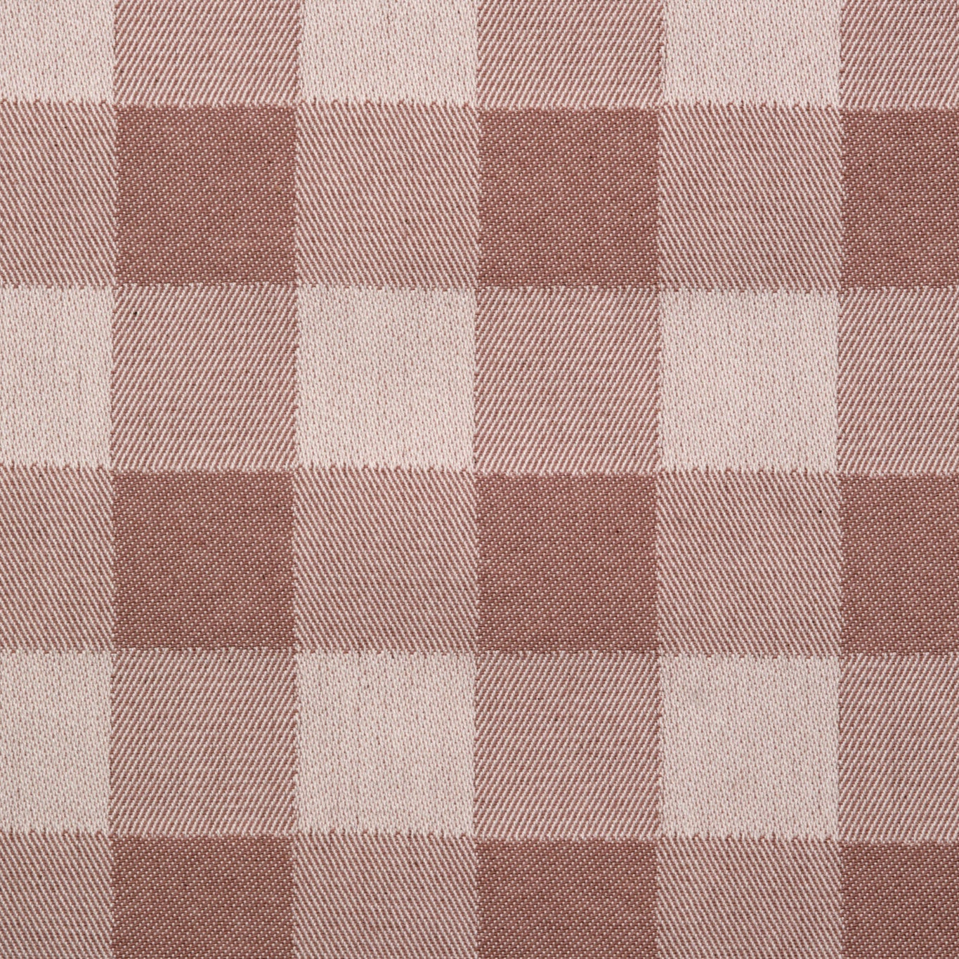 NEW Woodhouse Check Cotton Fabric Blush Sample