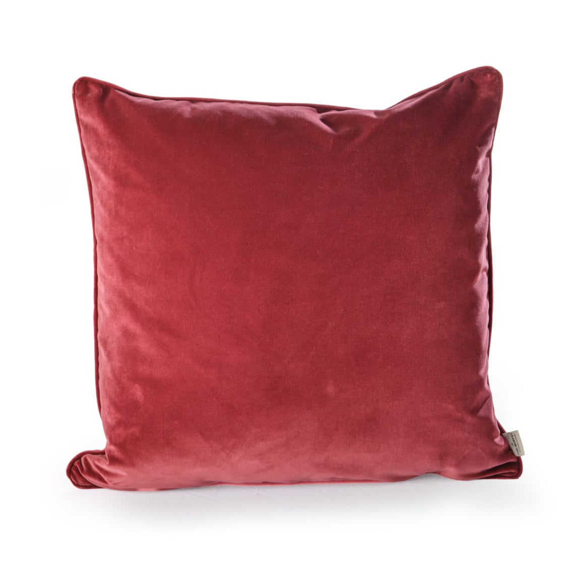 NEW Velvet Redwood Piped Cushion 60cmx60cm