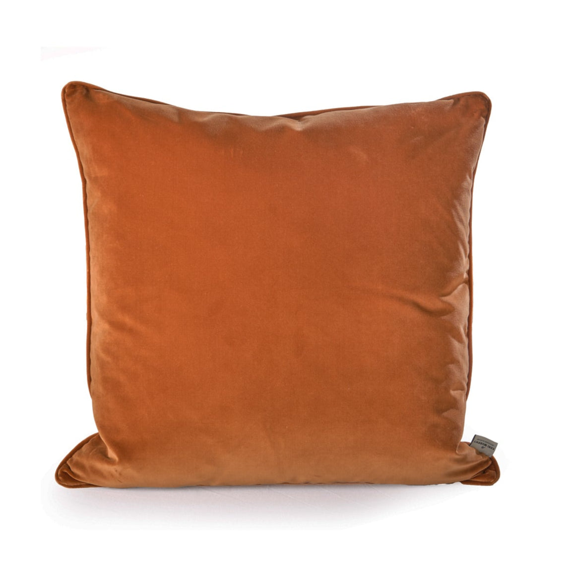 NEW Velvet Caramel Piped Cushion 60cmx60cm