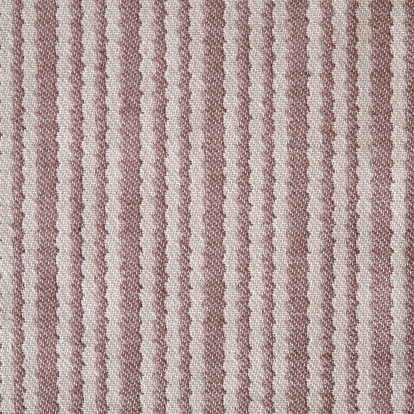 NEW Scallop Stripe Cotton Fabric Blush