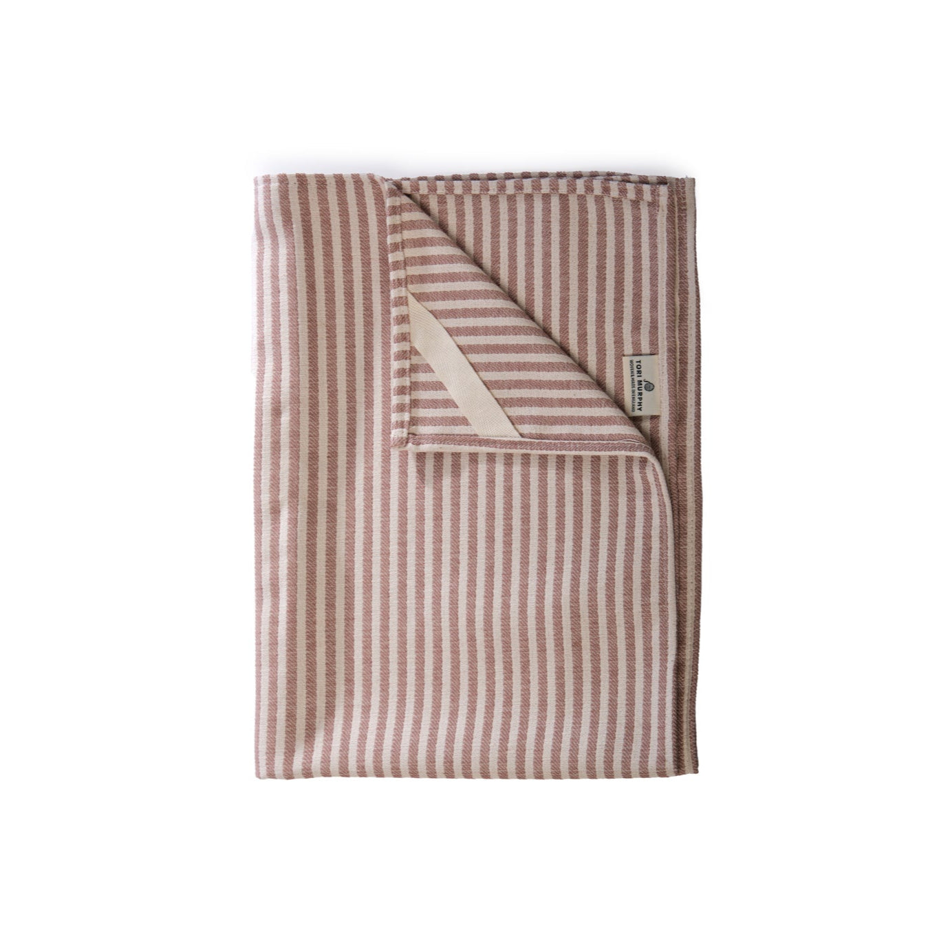 NEW Harbour Stripe Tea Towel Blush