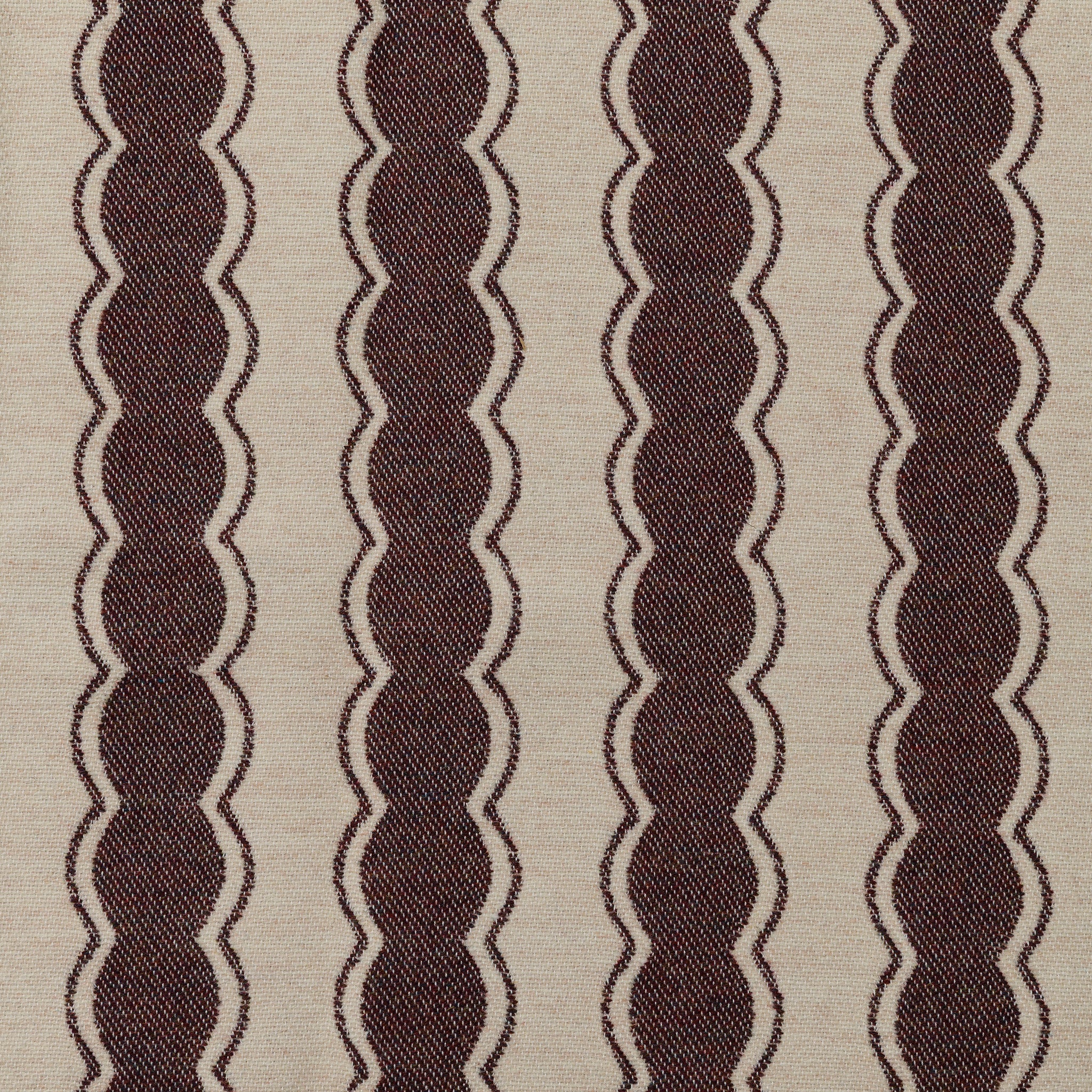 NEW Cinched Stripe Wool Fabric Acer