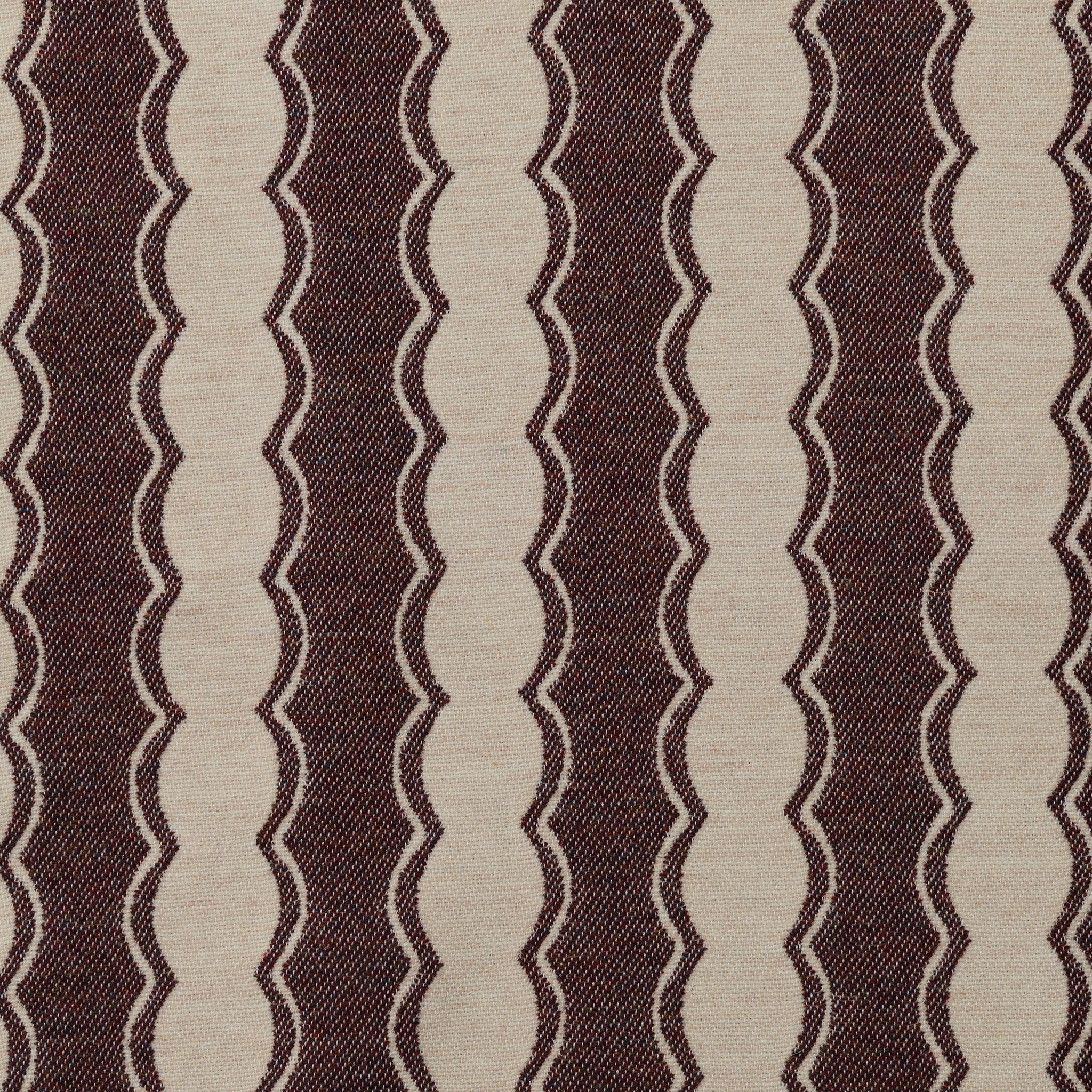 NEW Cinched Stripe Wool Fabric Acer