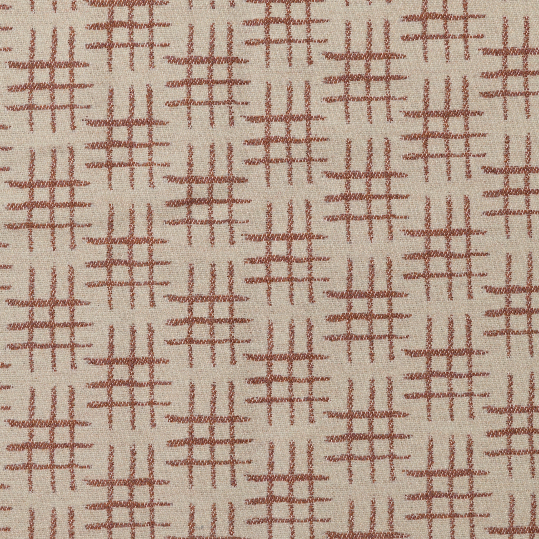 NEW Footstool Hat Trick Check Wool Blush