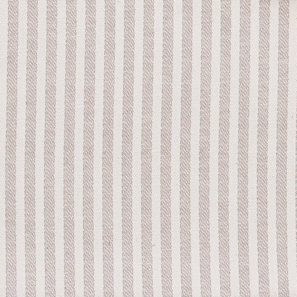 Harbour Stripe Cotton Fabric Fawn sample
