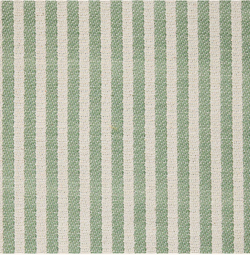 Curtain Harbour Stripe Cotton Olive