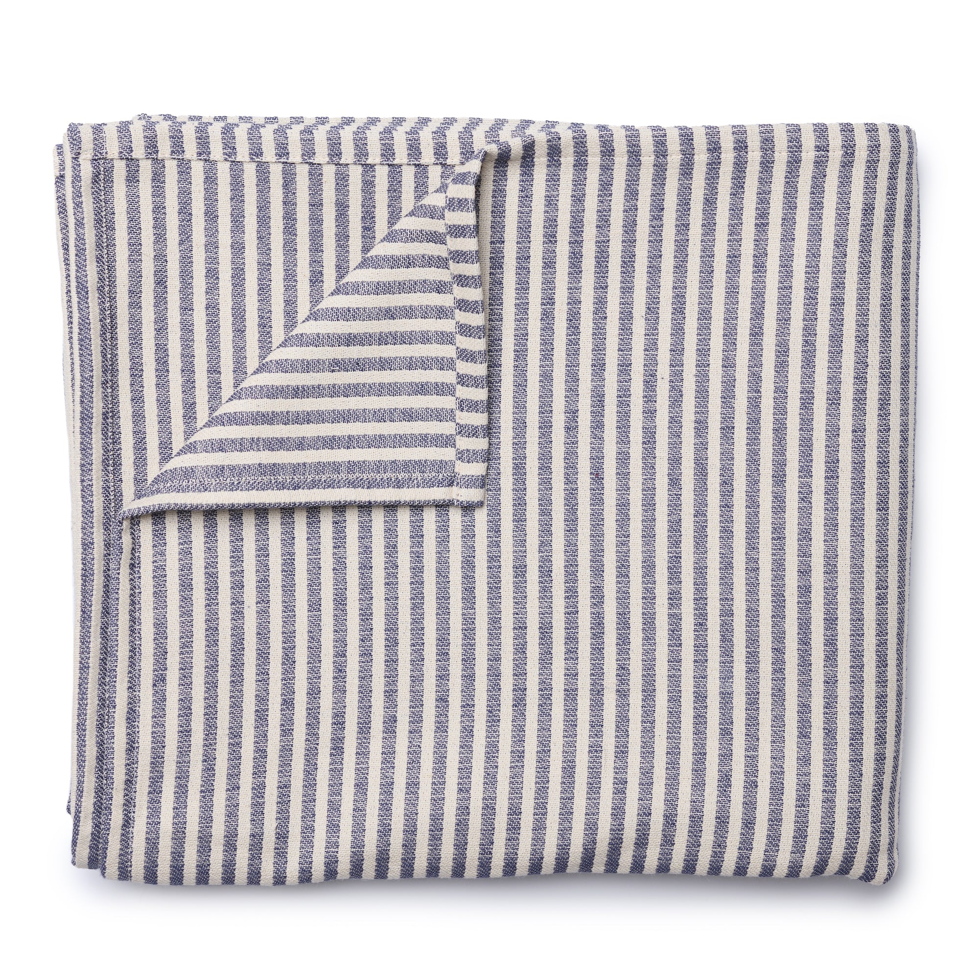 Harbour Stripe Medium Tablecloth Navy