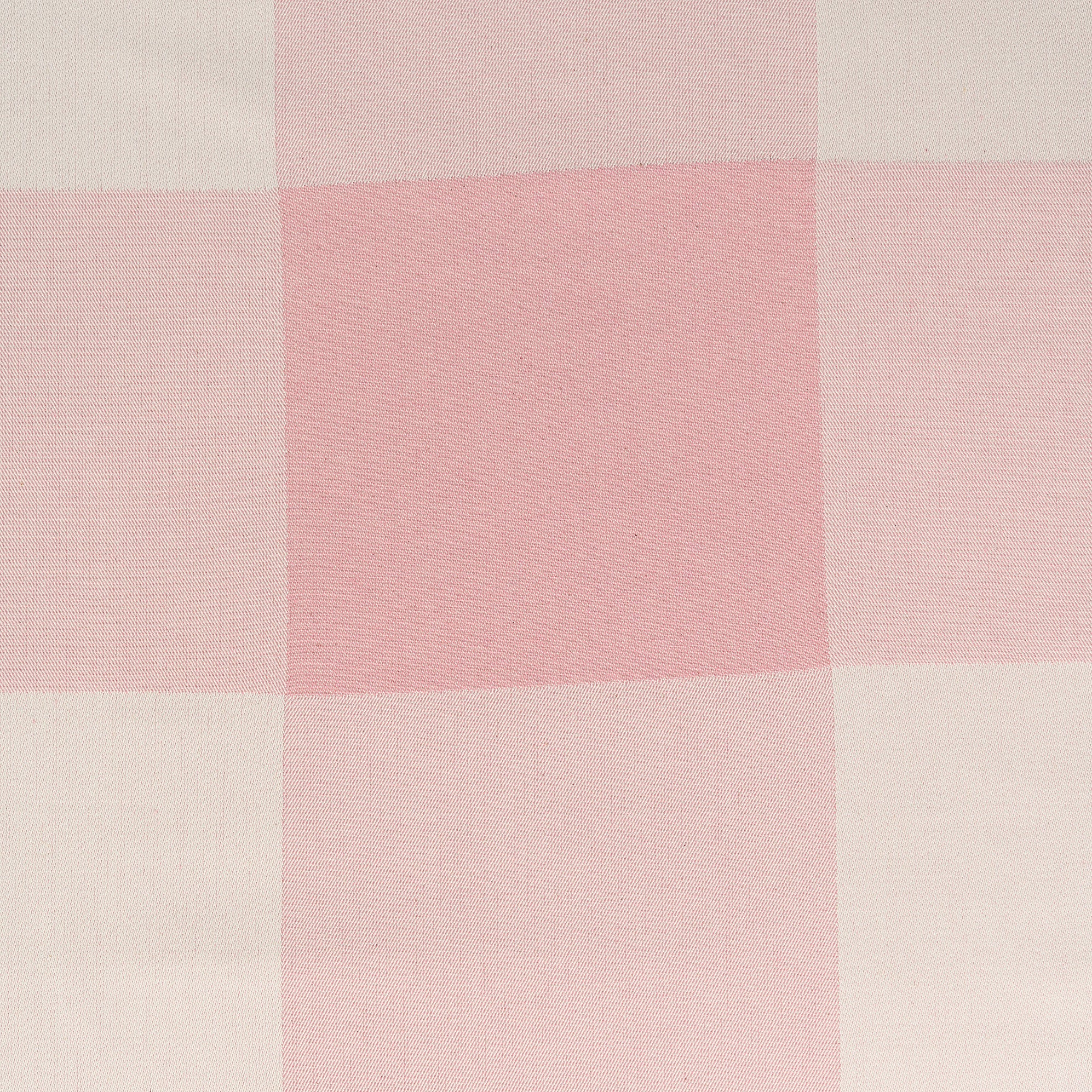 Large Woodhouse Check Cotton Fabric Rose sample