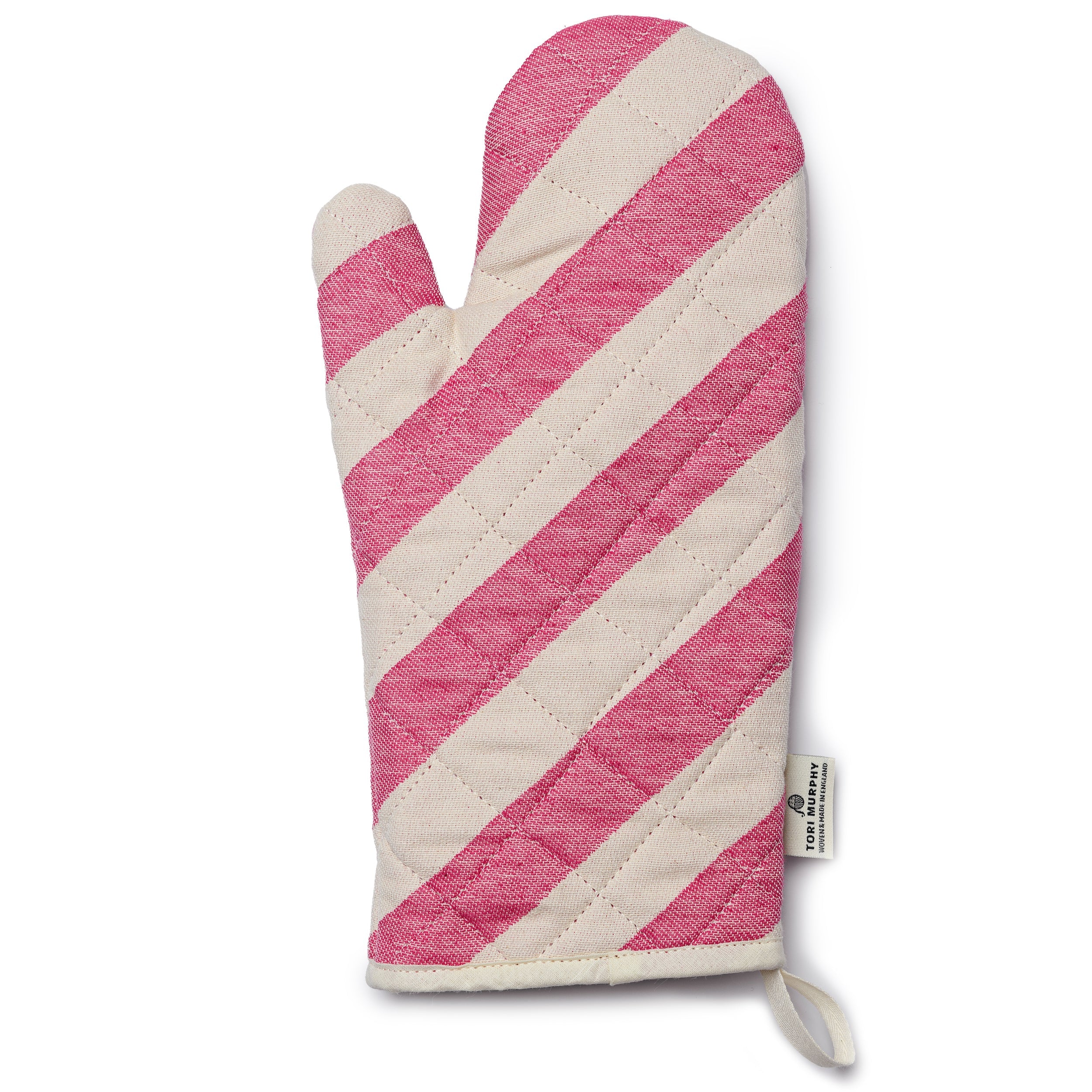 Totto Stripe Oven Glove Radish