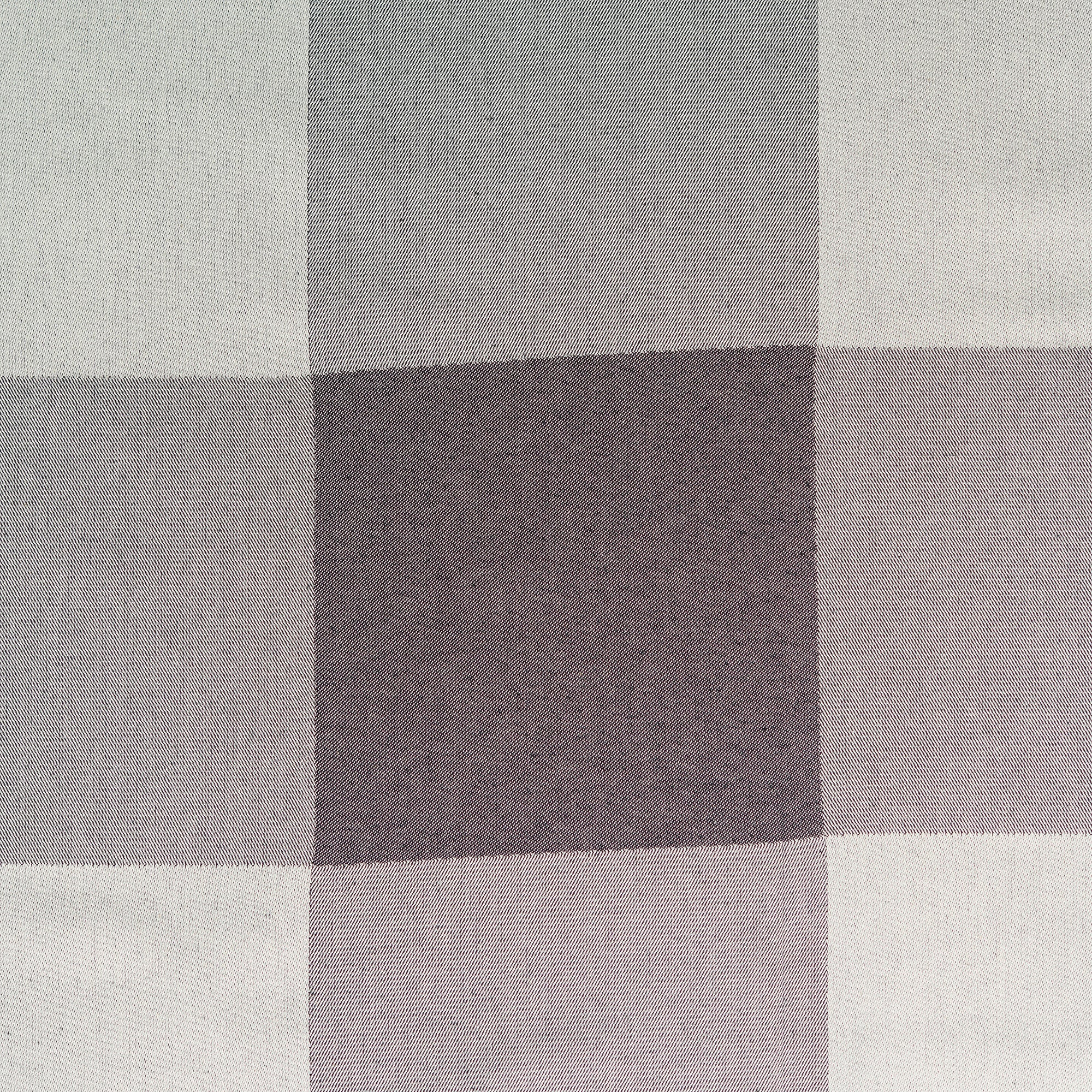 Large Woodhouse Check Cotton Fabric Black sample