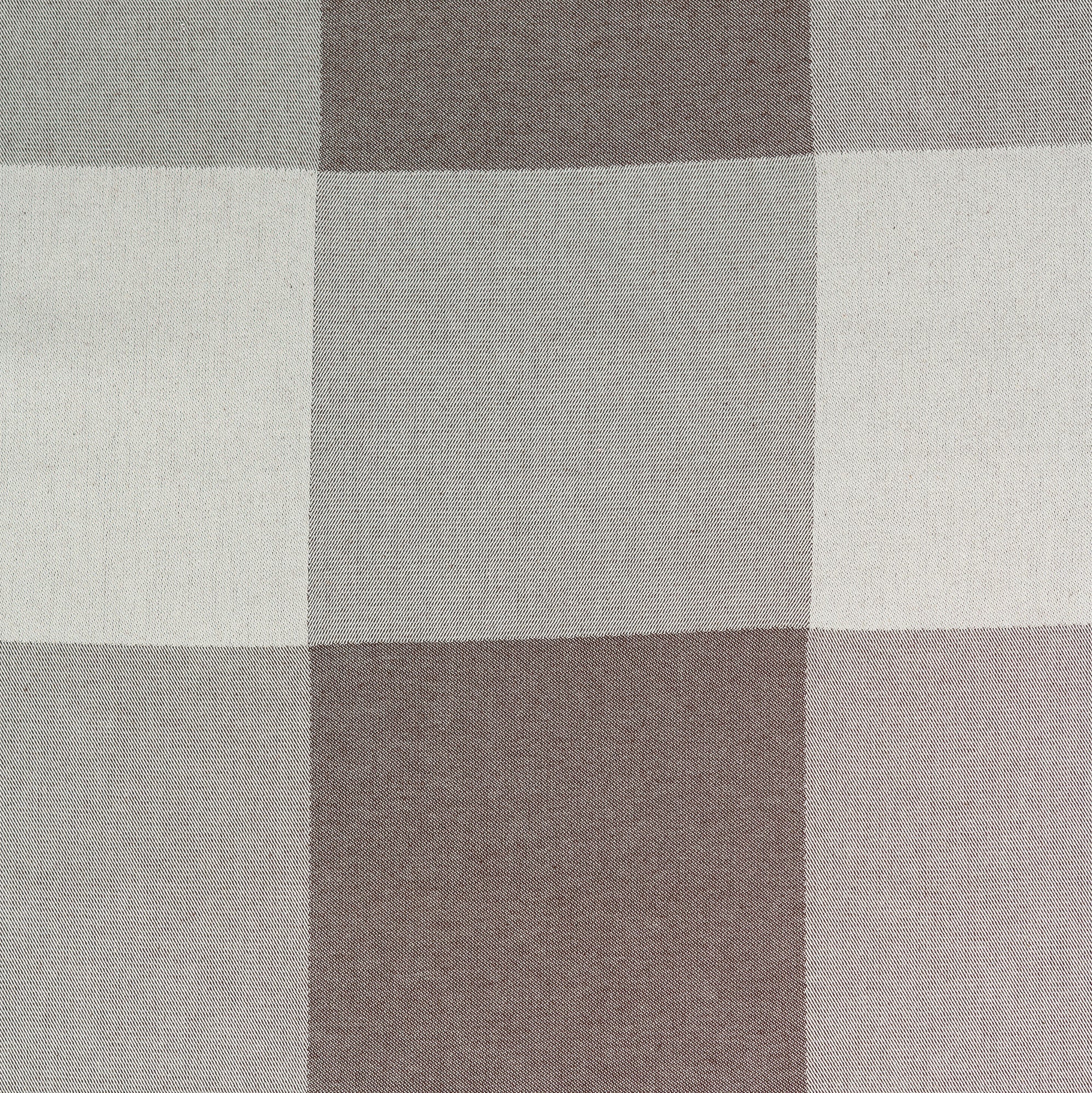 Large Woodhouse Check Cotton Fabric Chestnut sample