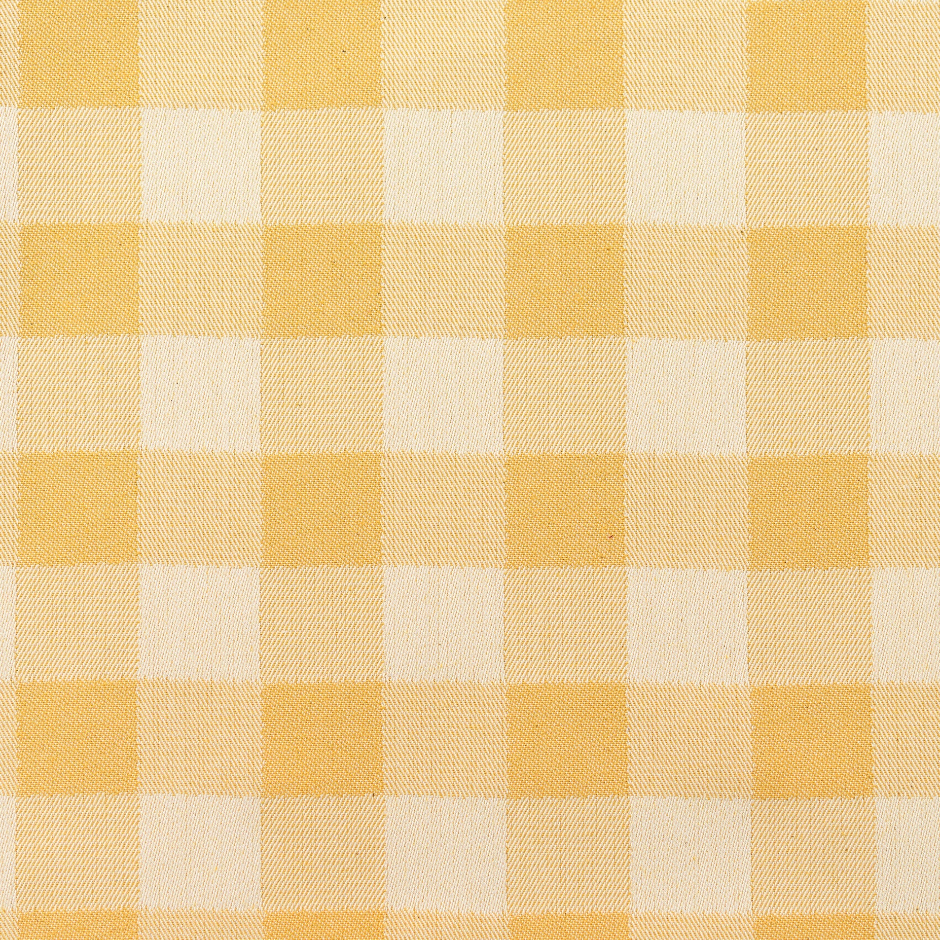 Woodhouse Check Cotton Fabric Mustard sample