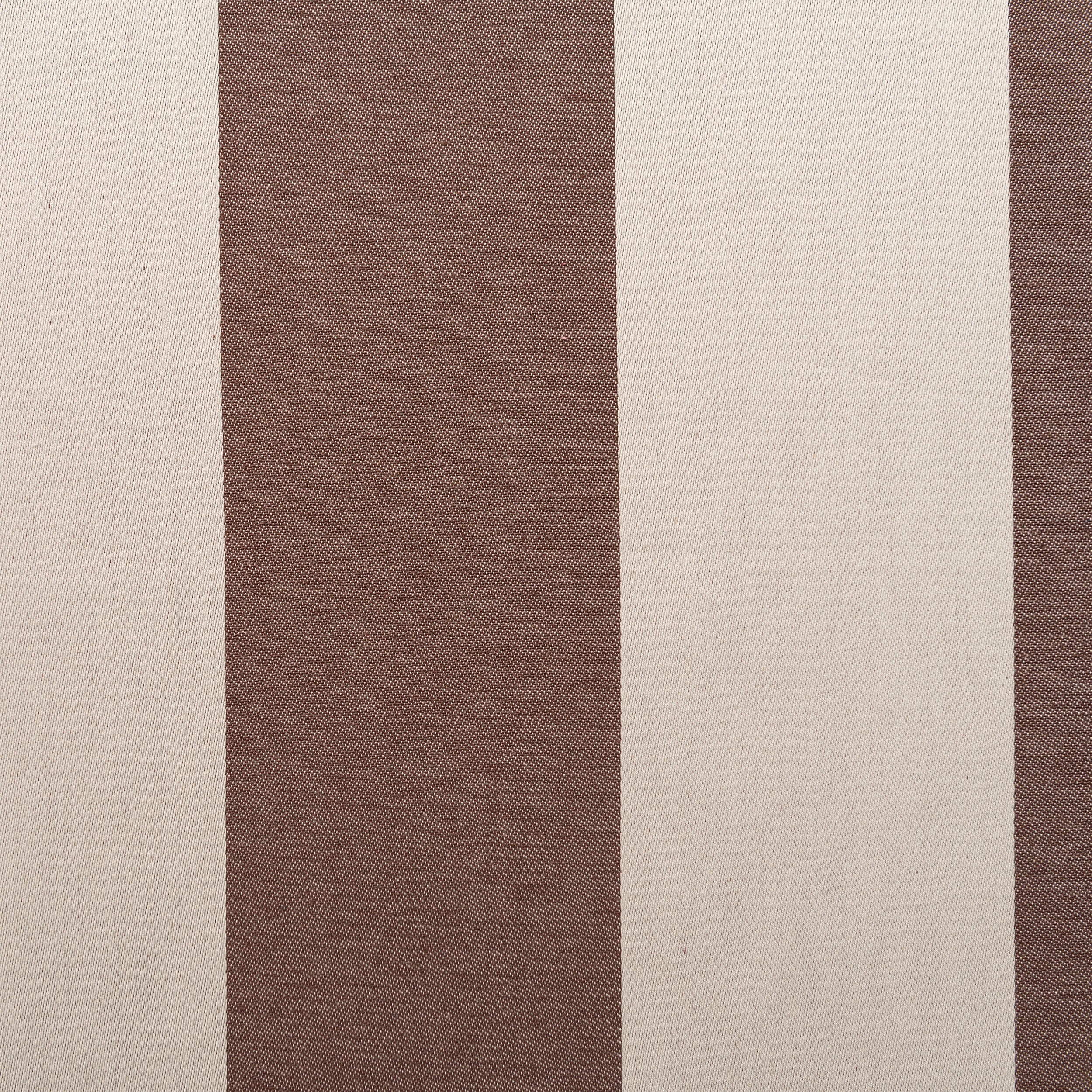 Sleeper Stripe Cotton Fabric Chestnut sample