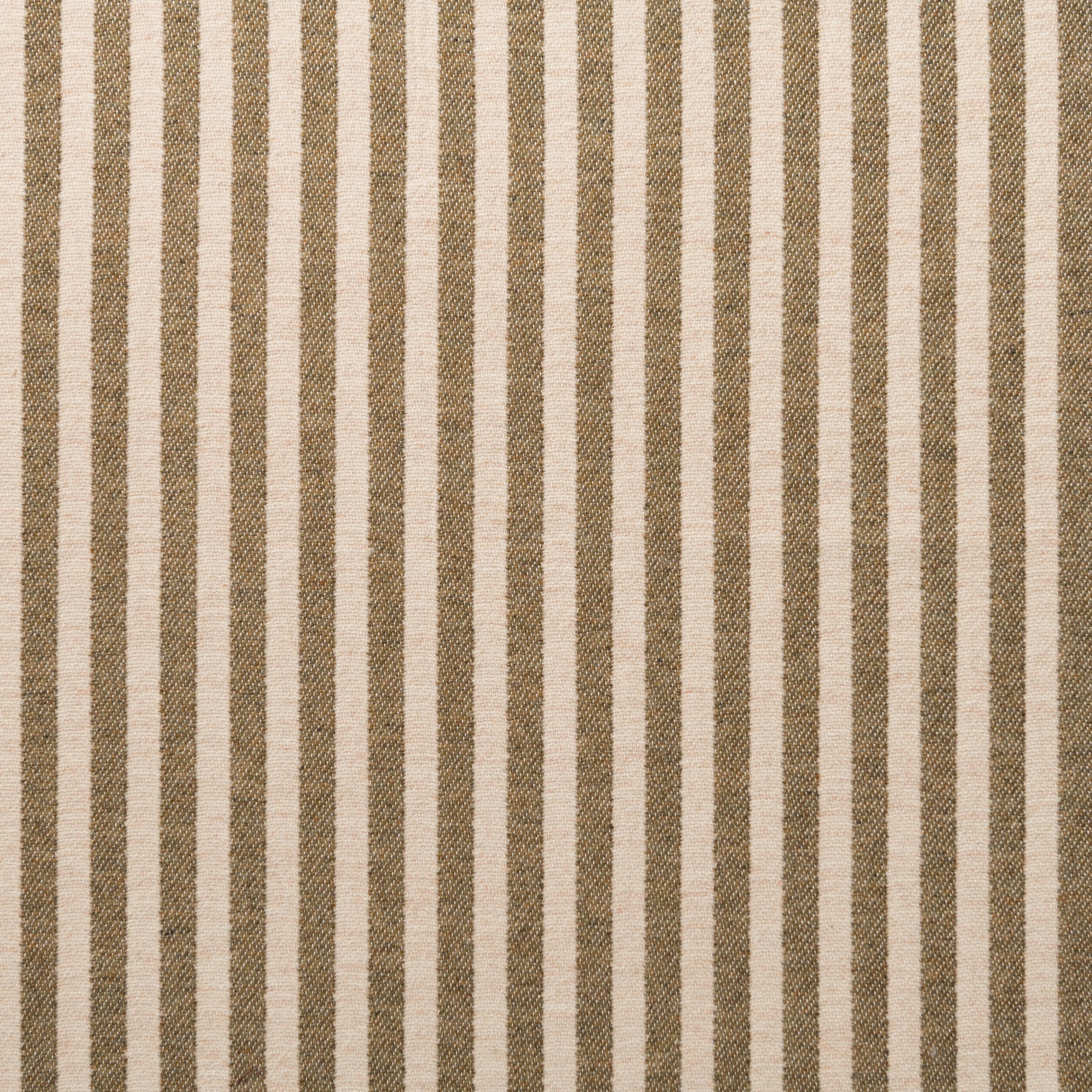 Harbour Stripe Merino Wool Fabric Sage sample